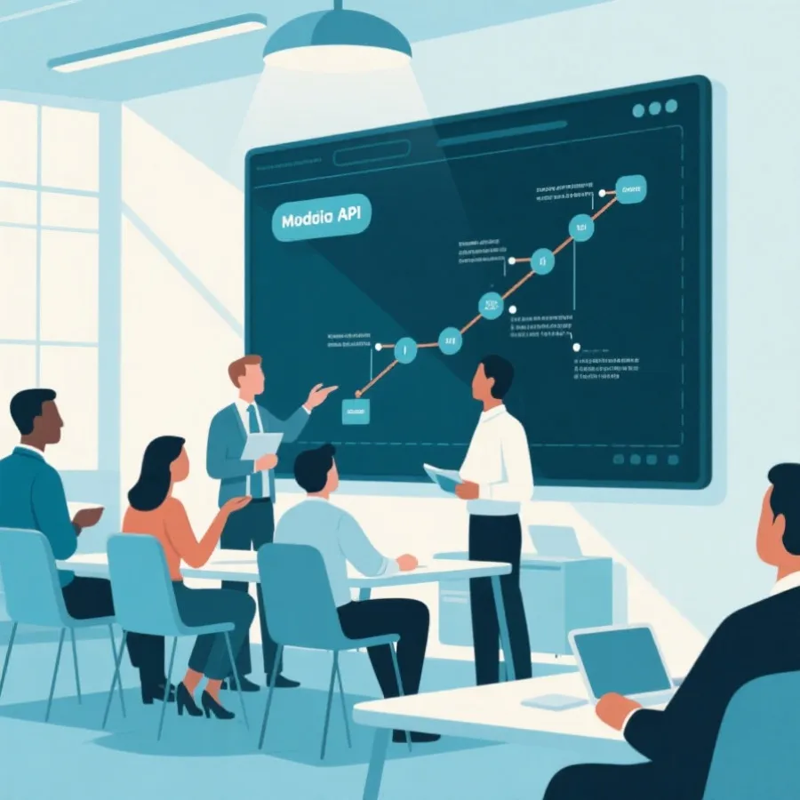 模块接入流程示意