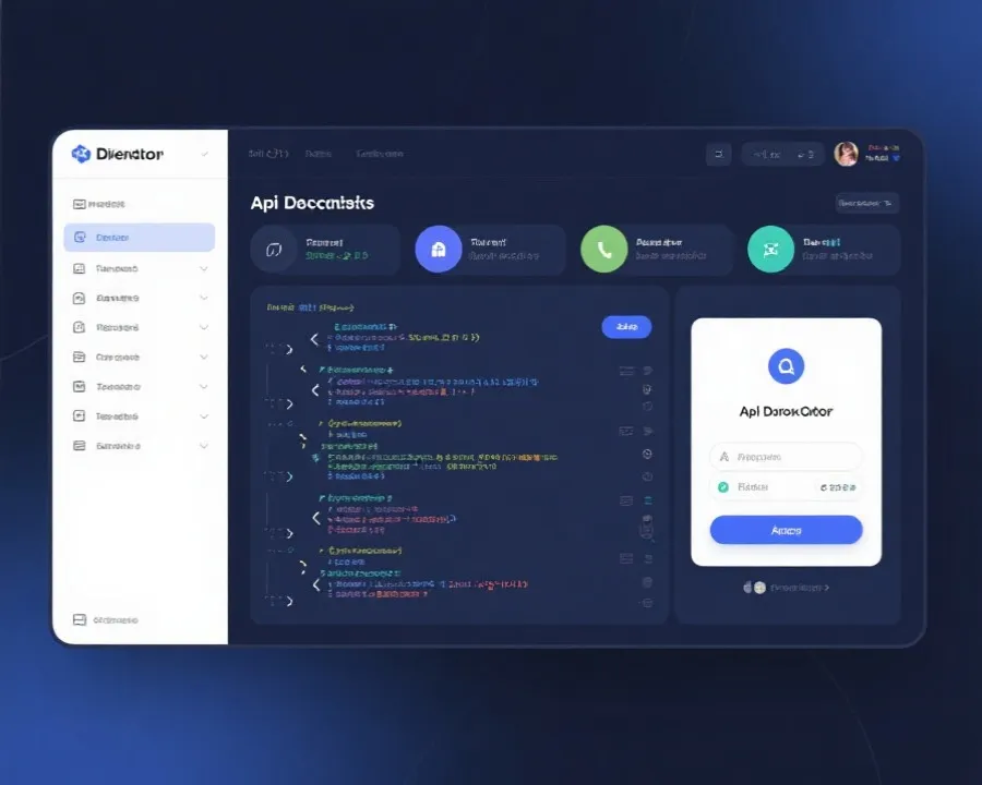 双色球开发者文档平台界面示意